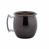 1 Piece 550ml Perfect Hammered Moscow Mule Mug Drum- Copper Plated Beer Cup Coffee Cup Stainless Steel-Copper Plated Cup