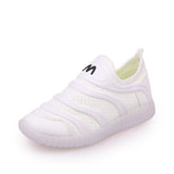 High quality LED slip on soft baby footwear elegant excellent girls boys sneakers all season lighting kids children shoes