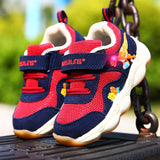 Dinoskulls Dinosaur shoes baby casual shoes infant shoes Boys girl leather mesh breathable LED Lighted kids sport shoes Sneakers