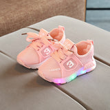 Luminous Sneakers with Backlight Sport Shoes Glowing Sneakers for Girls Boys Light Up Shoes for Kids sapato infantil menina