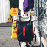 Nylon Women Bookbags Harajuku Large Capacity School Bags Teenager Travel Bag College Student Mochila Bolsa Shoulder Bag Computer