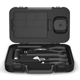 Xiaomi MIIIW 6+2 DIY Tool Kit General Household Hand Tool with Screwdriver Wrench Hammer Tape Plier Knife ToolBox -Black