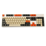 YMDK Carbon 61 87 104 Top Print Keyset Thick PBT OEM Profile Keycaps For MX Mechanical Keyboard
